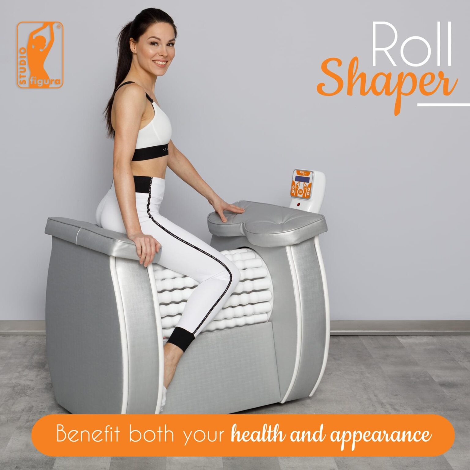 Masažas su „Roll Shaper” 45 min. Studio figura Pilaitė Vilnius